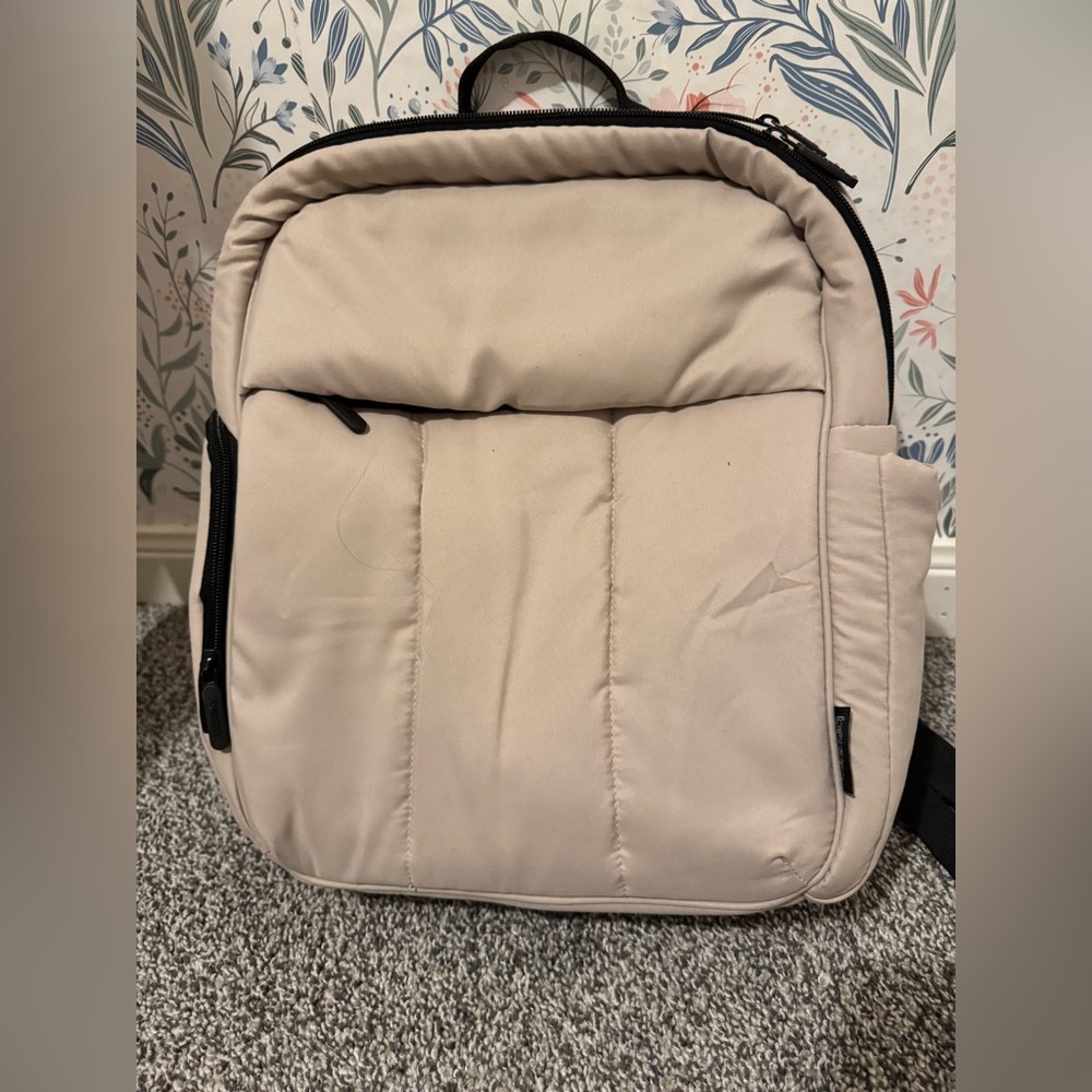 Elegant Cream Baby Bag